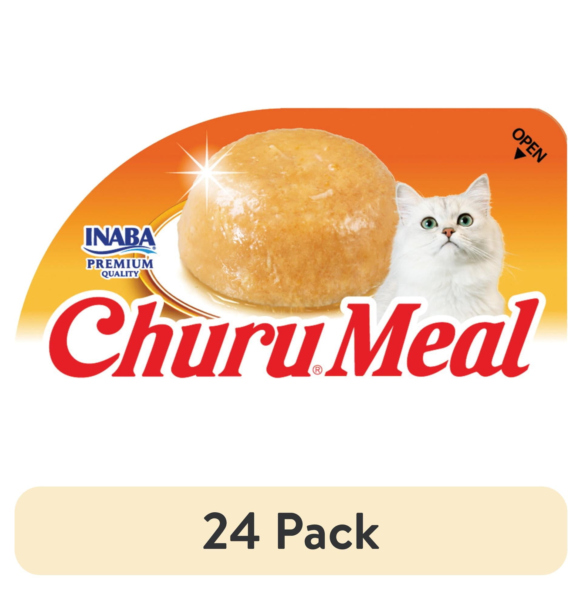 INABA Churu Meal Paté Adult Wet Cat Food, 2.29 oz cup