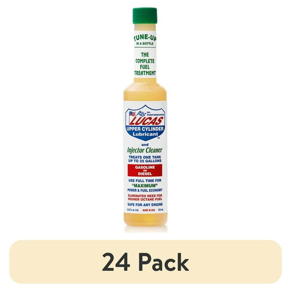 (24 pack) Lucas Oil 10020 Fuel Treatment 5.25 Ounce