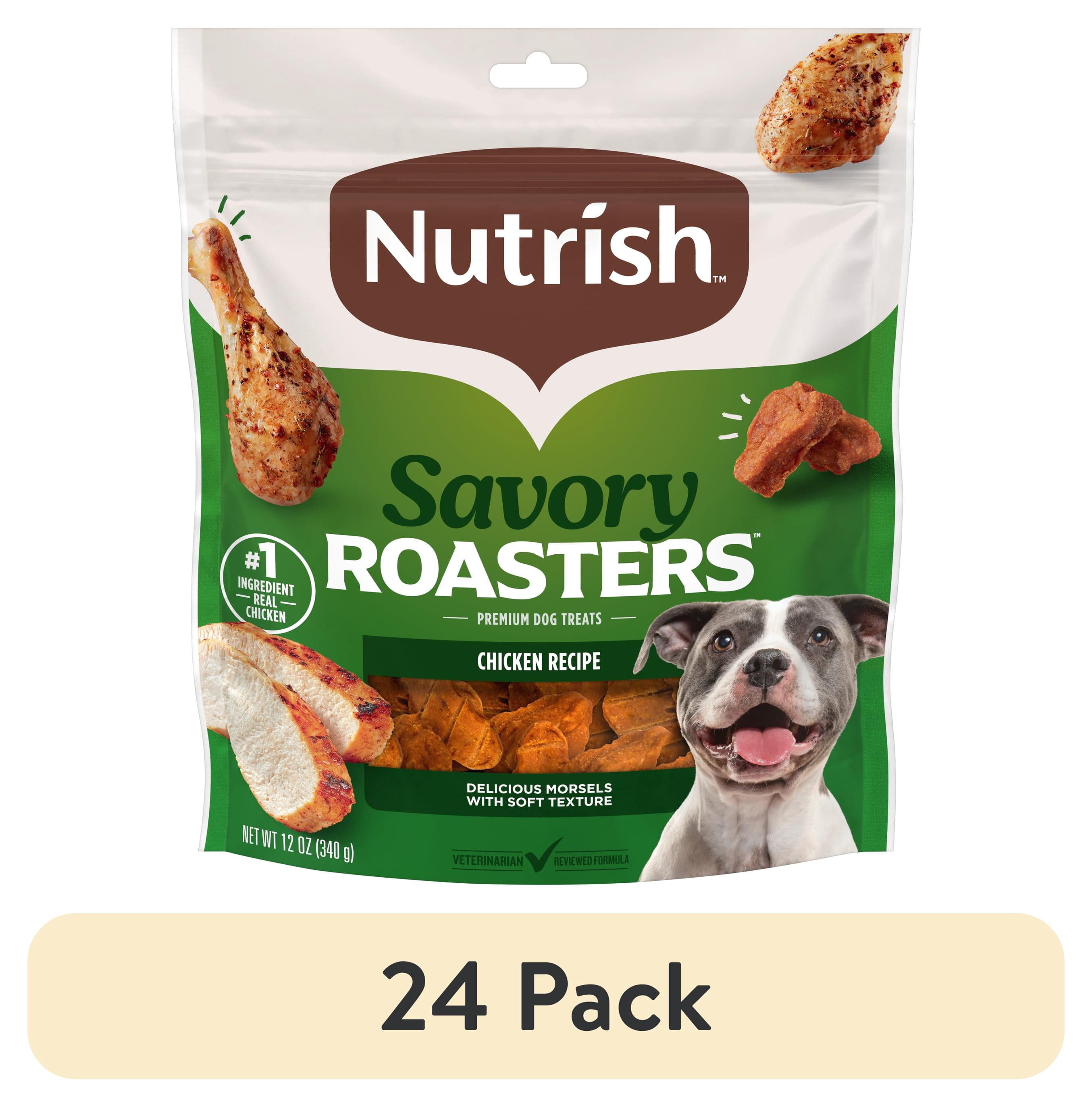 (Doyo mart)NutriSari 910袋 3 pack) Nutrish Savory Roasters Chicken Recipe Premium Dog Treats