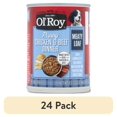 thumbnail image 1 of (24 pack) Ol' Roy Chicken and Beef Loaf Wet Dog Food for Puppies, 13.2 oz Can, 1 of 13