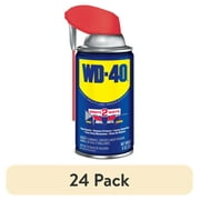 (24 pack) Classic WD-40 Formula, Multi-Purpose Lubricant Spray with Smart Straw, 8 oz.
