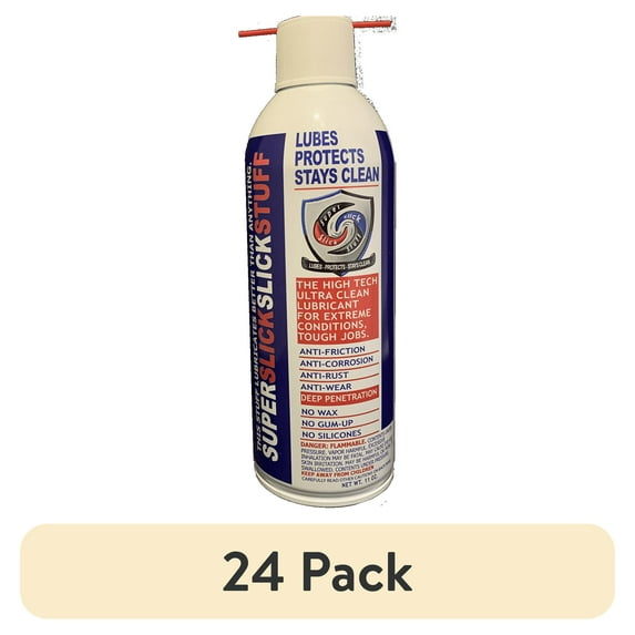 (24 pack) Protexall, Super Slick Slick Stuff CA Aerosol Multi-Purpose Lubricant Spray, 9 oz.