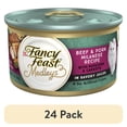 thumbnail image 1 of (24 pack) Purina Fancy Feast Medleys Beef & Pork Milanese Wet Cat Food, 3 oz Can, 1 of 1