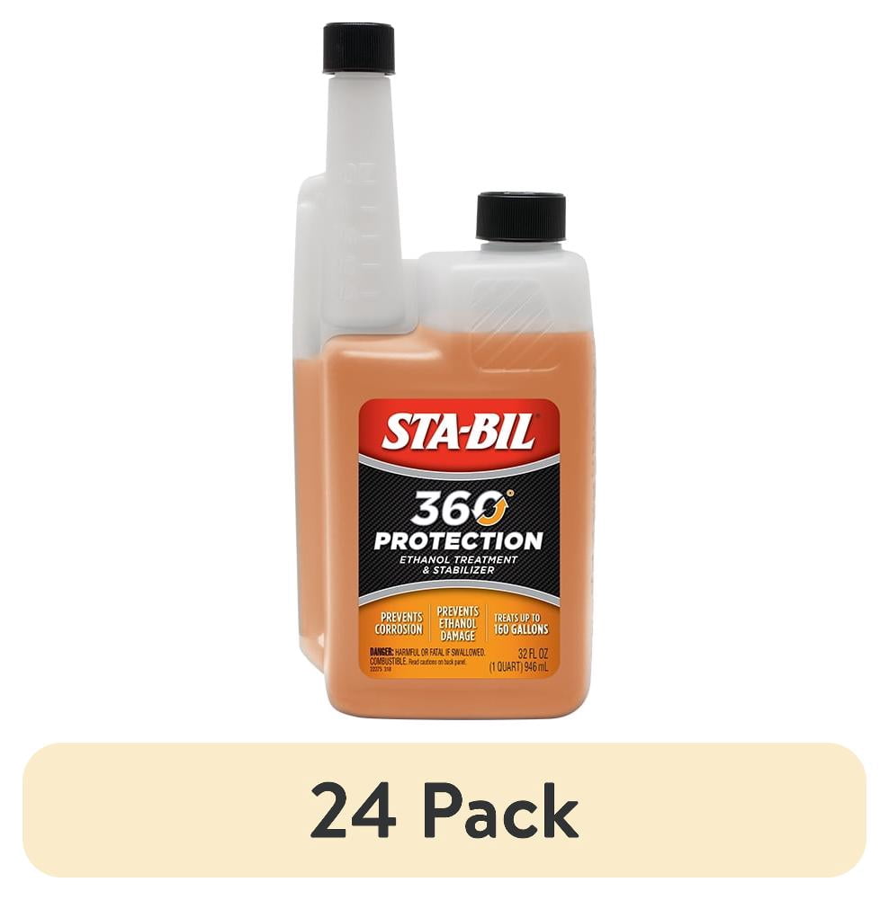 (24 pack) STA-BIL In-Season Protection Cleans Injectors & Increases Mileage for gasoline engines,  32 fl. oz. (22275)