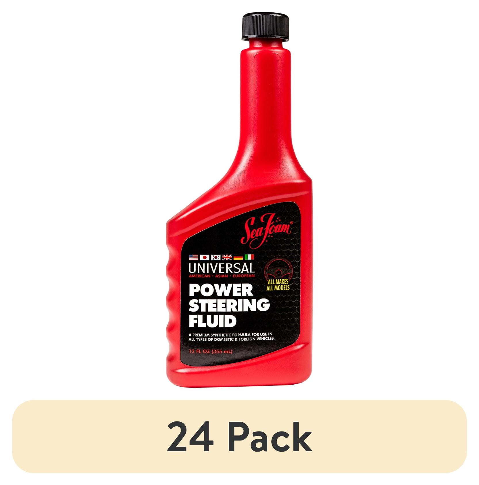 (24 pack) Sea Foam Power Steering Fluid, 12 oz.