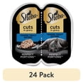 thumbnail image 1 of (24 pack) Sheba Perfect Portions Wet Cat Food Cuts in Gravy Tender Trout Entree Twin-Pack, 2.6 oz, 1 of 14