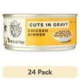 thumbnail image 1 of (24 pack) Special Kitty Chicken Dinner Cuts in Gravy Wet Cat Food, 5.5 oz Can, 1 of 8
