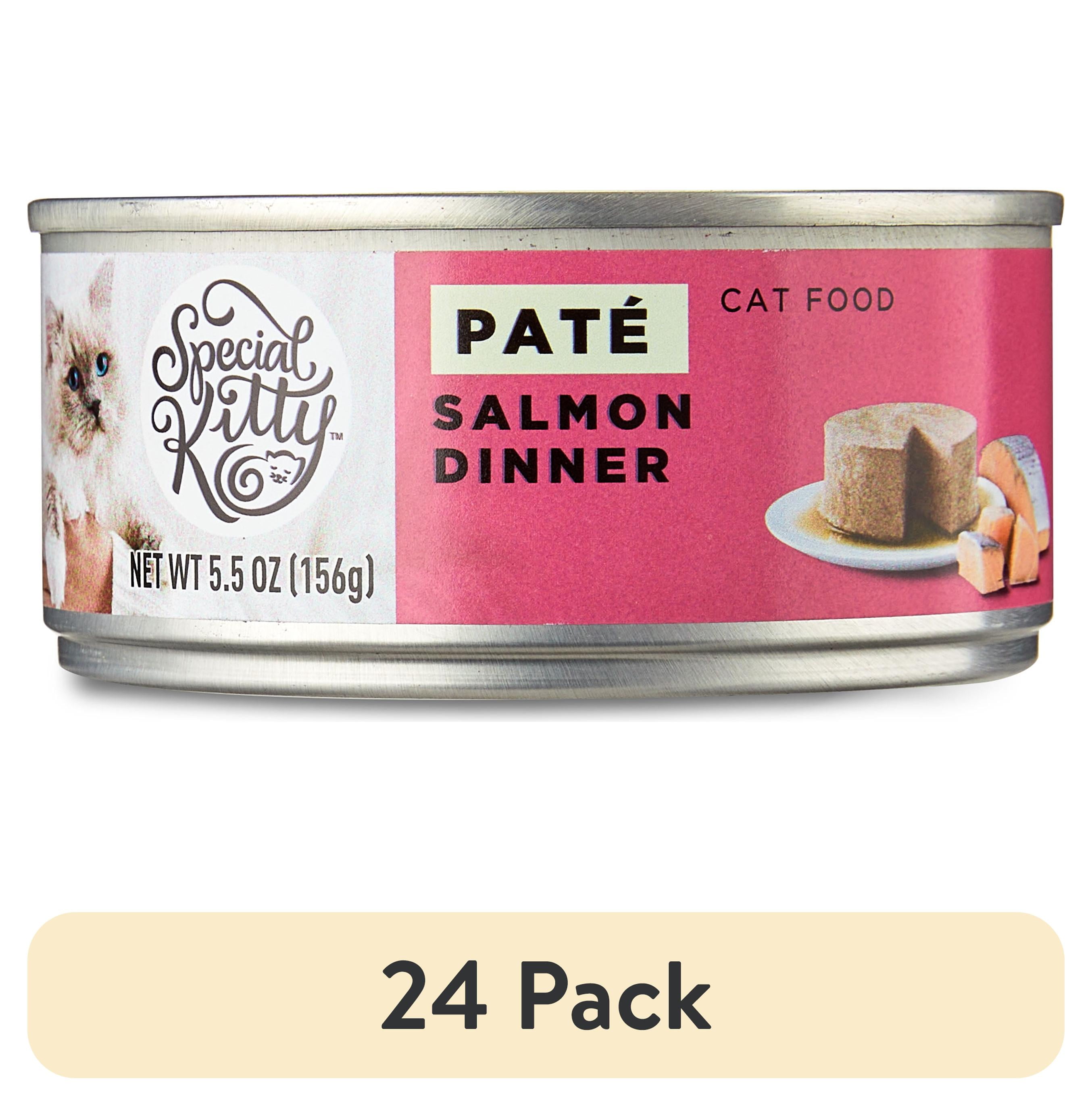 Special Kitty Salmon Dinner Pate Wet Cat Food 5.5 oz Can Complete