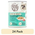 thumbnail image 1 of (24 pack) Special Kitty Whitefish & Tuna Flavor Gravy Wet Cat Food, 13 oz., 1 of 12