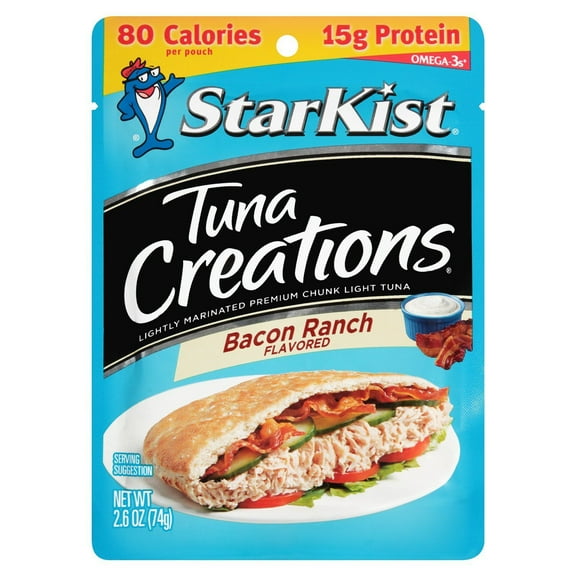 (24 pack) StarKist Tuna Creations Bacon Ranch - 2.6 oz Pouch (24-Pack)