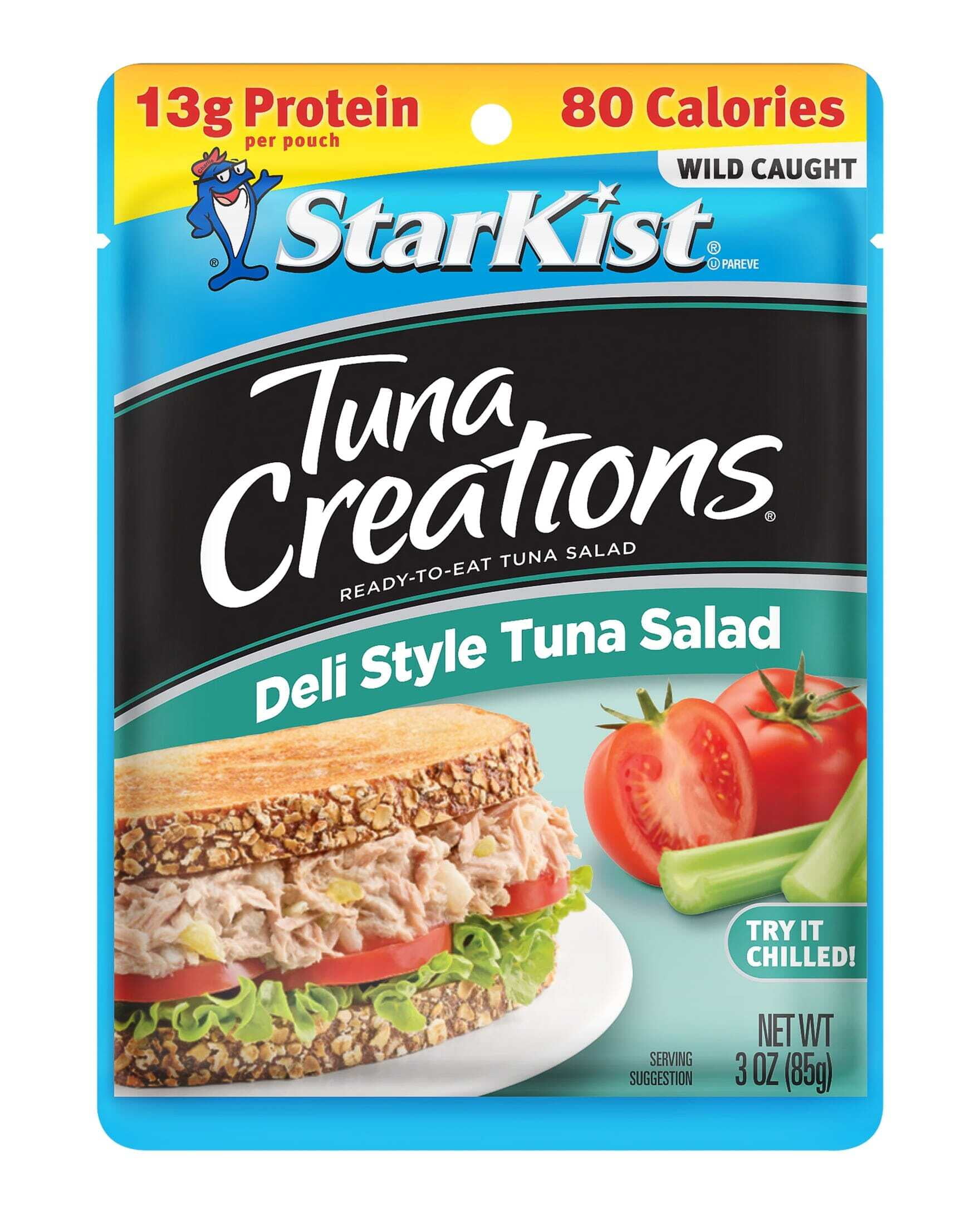 (24 pack) StarKist Tuna Creations, Deli Style Tuna Salad, 3 oz Pouch