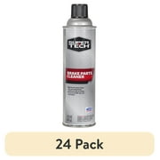 (24 pack) Super Tech Brake Parts Cleaner, 14.5 oz