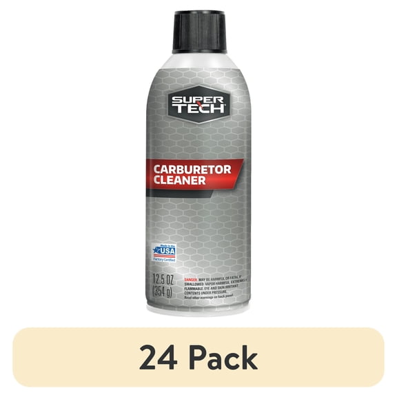 (24 pack) Super Tech Universal Carburetor Cleaner, 12.5 oz (1 Count)