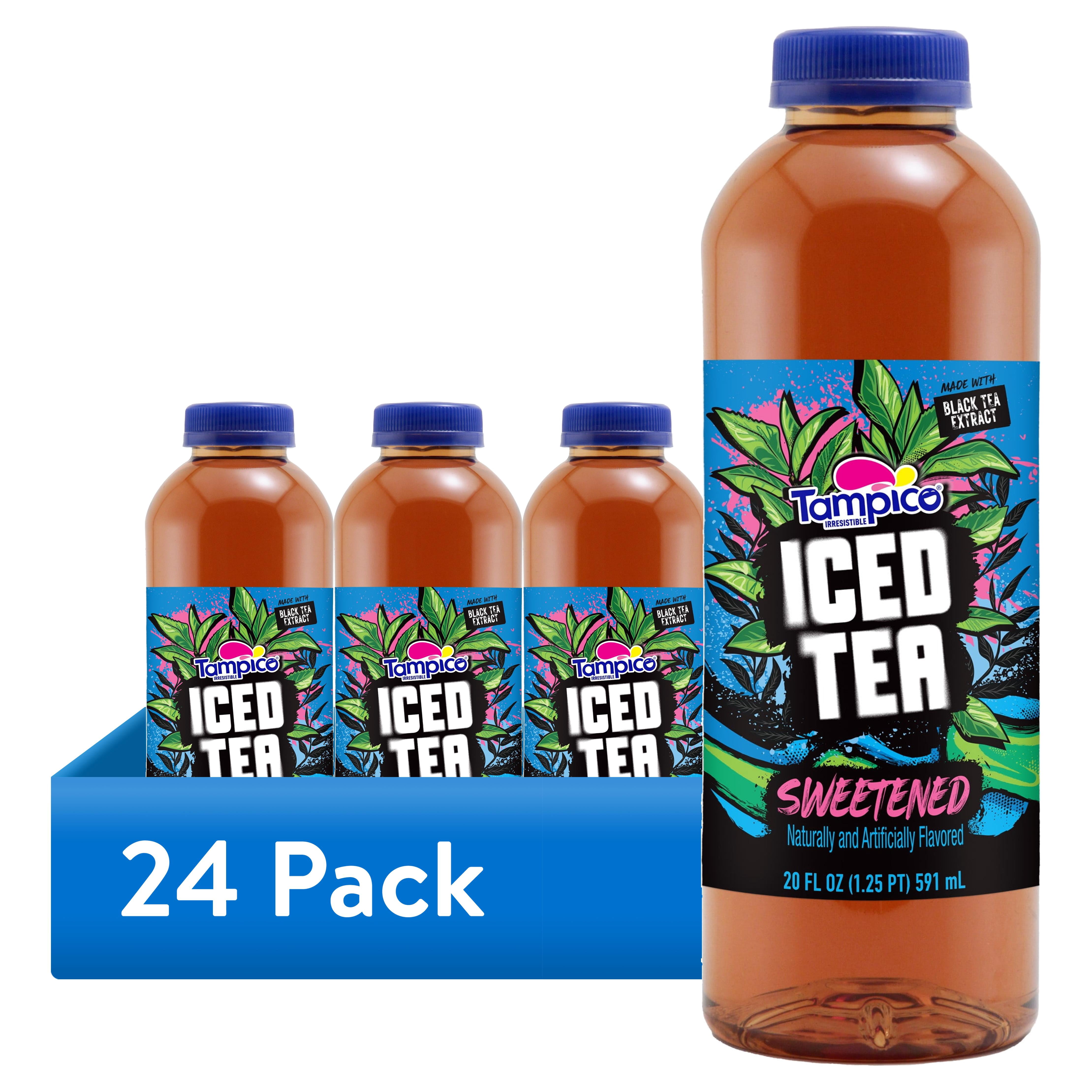(24 pack) Tampico Iced Black Tea Sweetened 20 fl oz