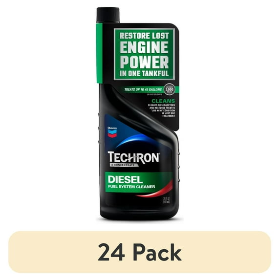 (24 pack) Techron Diesel Concentrate Fuel System Cleaner 20oz.