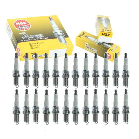 24 pc NGK G-Power Spark Plugs compatible with Maybach 62 5.5L 6.0L V12 2003-2012