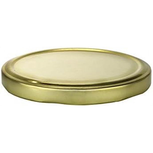 24 pcs 110TW Lids, BPA Free Plastisol Lined 110mm Lug Lids for Glass