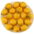 thumbnail image 1 of 24 pcs Artificial Lemons and Limes for Decoration Fake Fruit Realistic for Home Party Bathroom Birthday Classroom - Mini Size (2.2 inch), 1 of 3