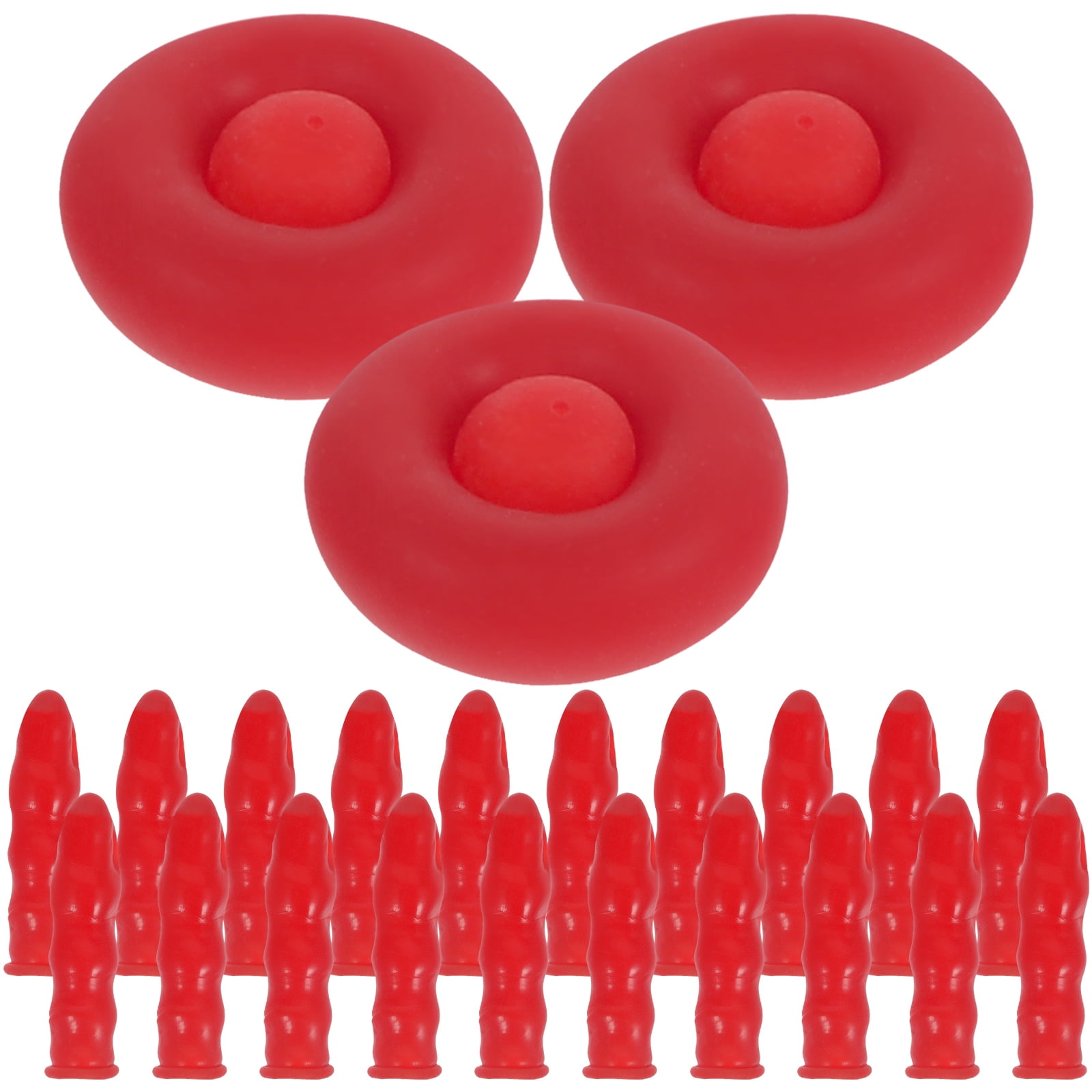 24 pcs Caulking Tube Covers Rubber Caulking Caps Sealing Caulking Tube