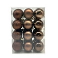 thumbnail image 1 of 24 pcs Christmas Tree Balls, 1.2" Mini Shatterproof Christmas Ornament Decorations for Christmas Tree Hanging Decorative Bauble Set for Home Party Wedding Decor, 1 of 4