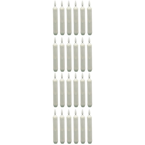 24 pcs Flameless Taper Candles Battery Operated Candles LED Candle Lights