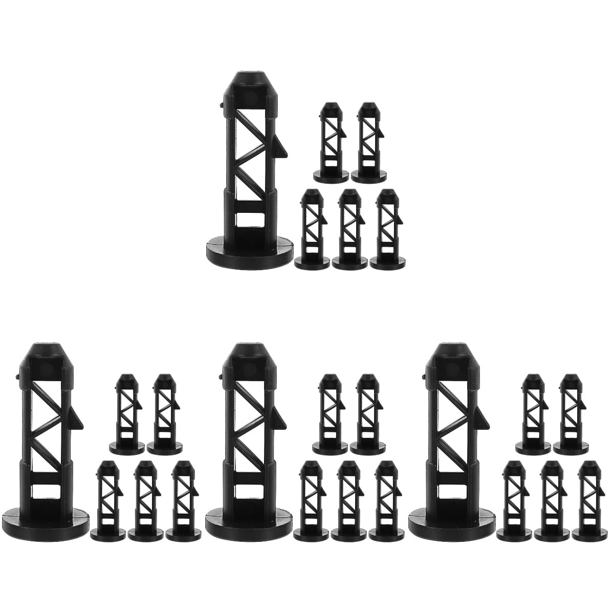 24 pcs Trash Can Latch Outdoor Trash Can Latch Plastic Latch Trash Bin