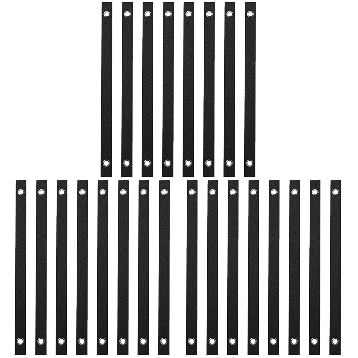 24 pcs Tree Straps with Grommets Tree and Plant Support Straps Support