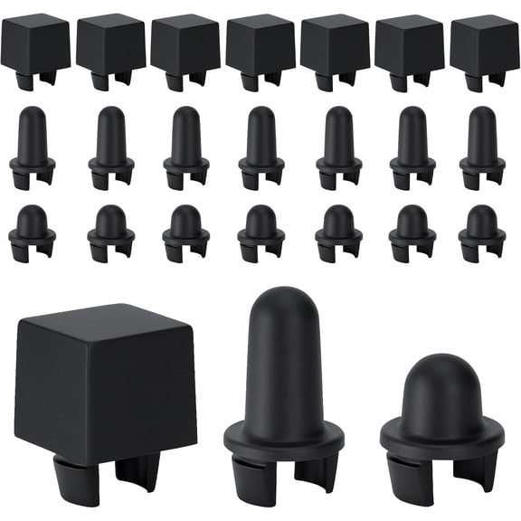 24-piece soil block maker seed nails, 3 types of soil block maker seed hole maker, only suitable for 4-5 long handle soil block maker seed plug maker