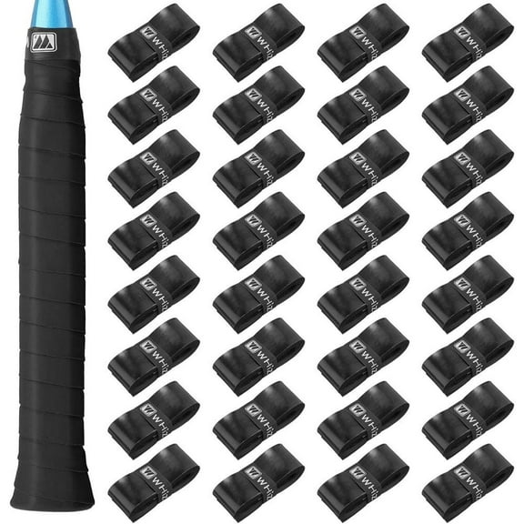24 pieces Tennis Racket Grip Tape, Precut Badminton Racket Overgrips Tape with Velvety Comfort for Anti Slip and Absorbent Grip