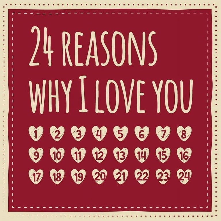 20 Reasons Why I Love You Book