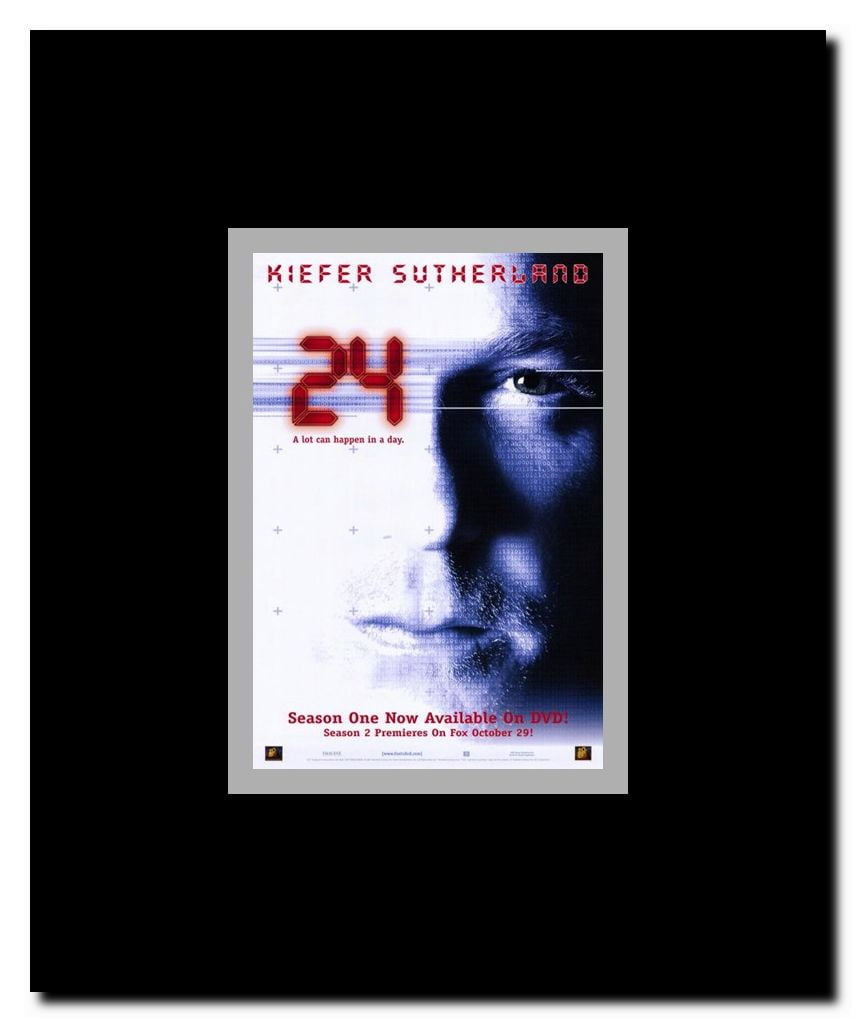 24 - style B Framed Movie Poster