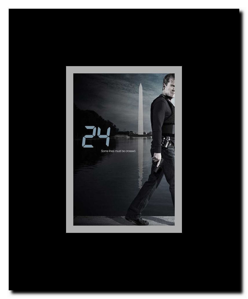 24 - style G Framed Movie Poster