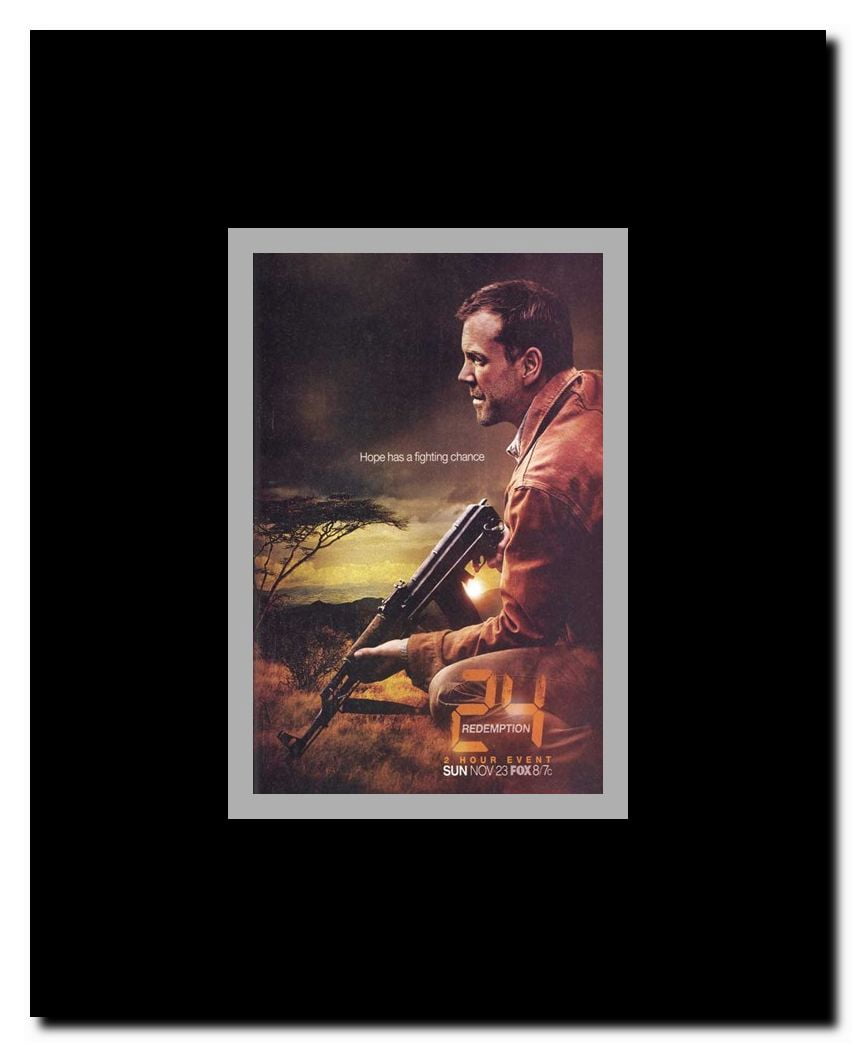 24 - style K Framed Movie Poster