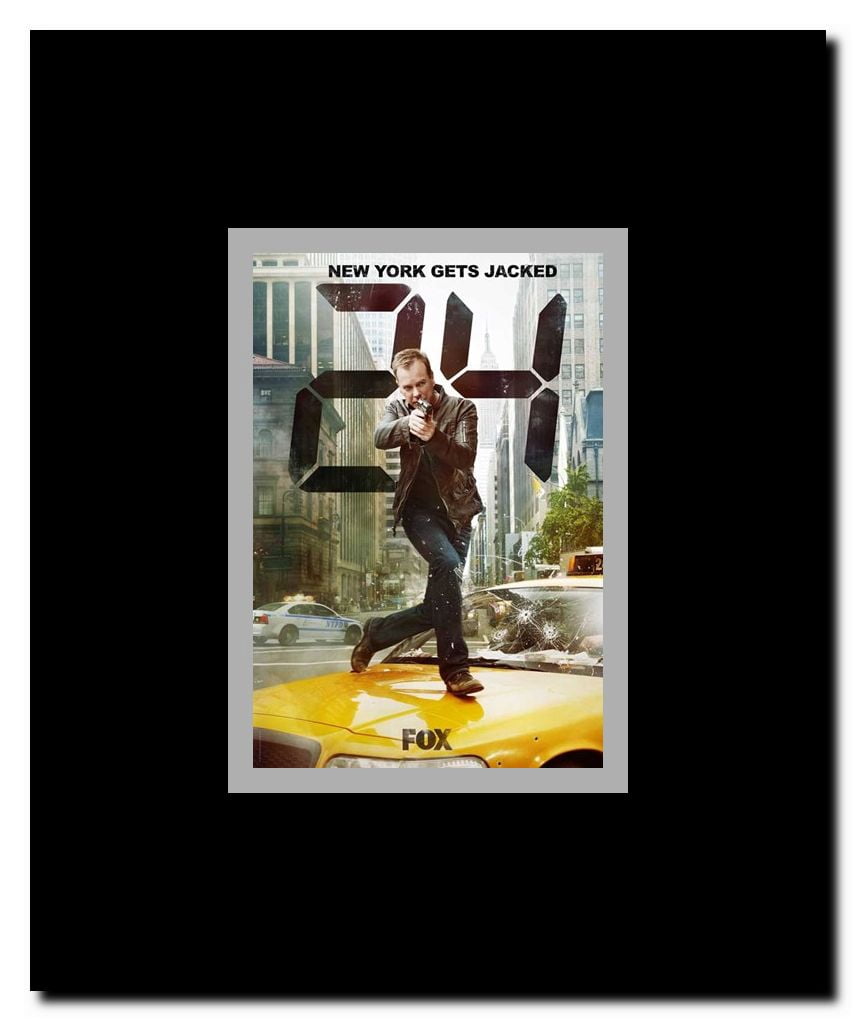 24 - style P Framed Movie Poster