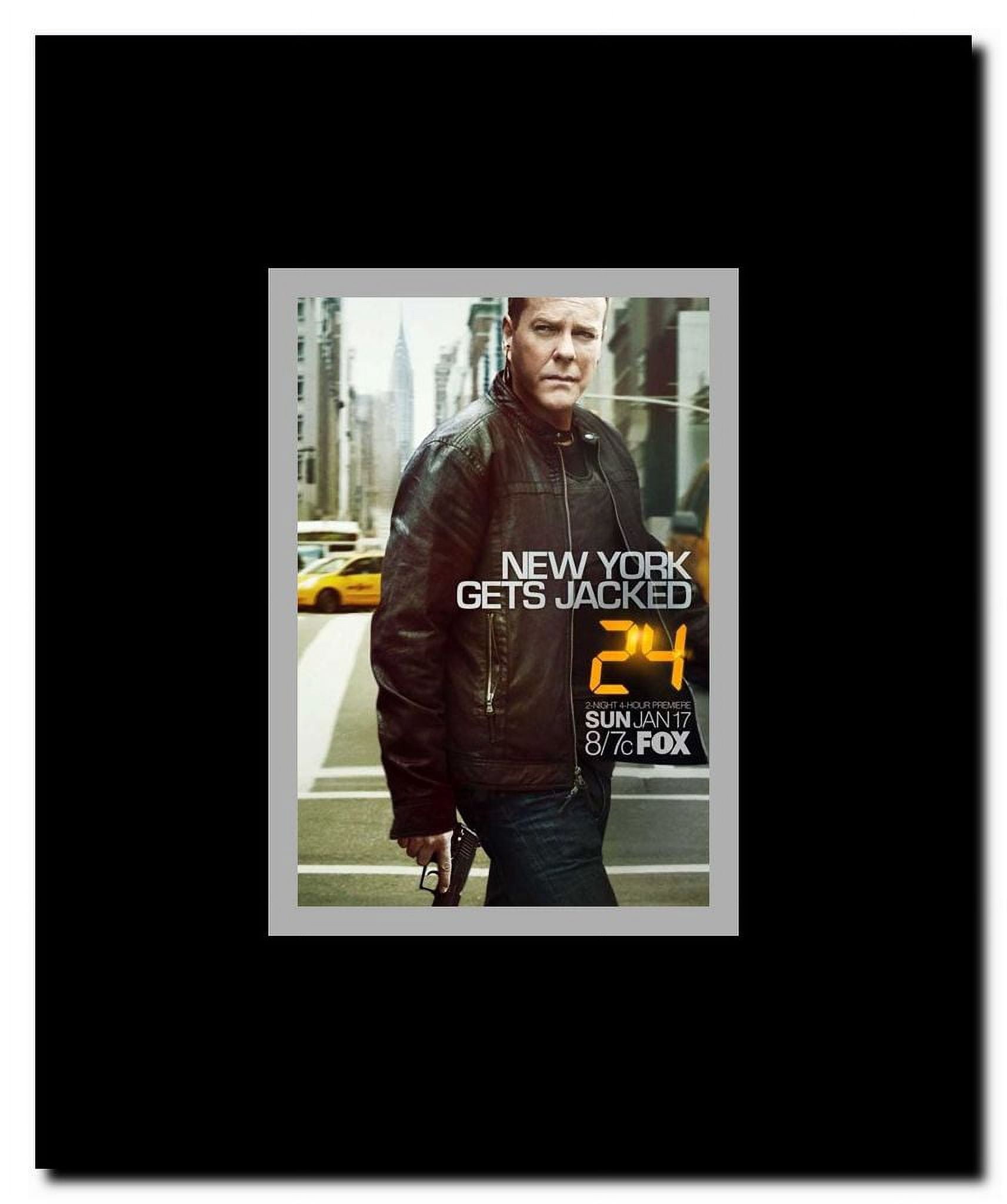 24 - style Q Framed Movie Poster
