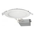 thumbnail image 1 of Satco 11606 - 24 watt LED Direct Wire Downlight Edge-lit 8 inch 3000K 120 volt Dimmable R LED Recessed Can Retrofit Kit with 4 Inch Recessed Housing, 1 of 10