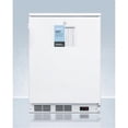 thumbnail image 1 of 24" wide auto defrost commercial all-refrigerator with lock, digital thermostat, internal fan, and access port for user-provided monitoring equipment, 1 of 2