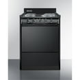 thumbnail image 1 of 24" wide electric coil range in black, 1 of 4
