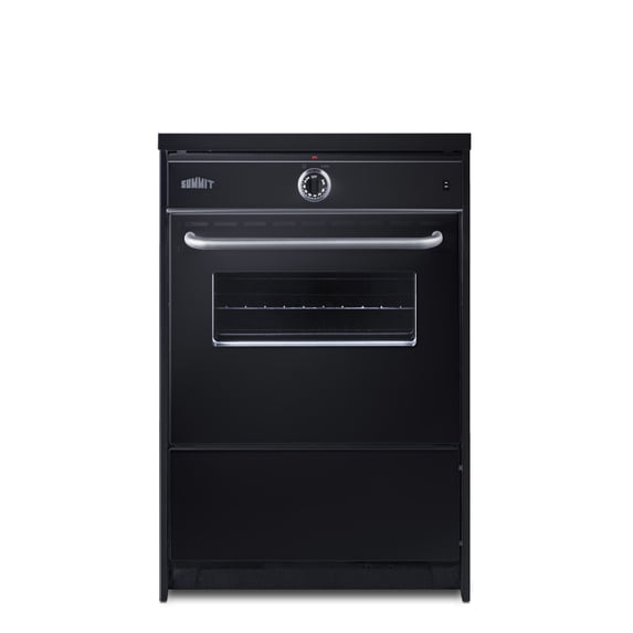 Summit Em665 25" Wide 2.92 Cu. Ft. Free Standing Electric Range - Black