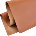 thumbnail image 1 of 24 x 13 Inch 1.5mm Brown PU Leather Sheet Scratch-Resistant Leatherette Fabric Soft Waterproof Tooling Leather Square Solid Color Suede Roll Vinyl for DIY Sewing Crafting, 1 of 7
