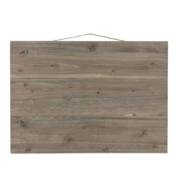 24" x 16.75" Rectangular Wooden Plaque by Make Market
