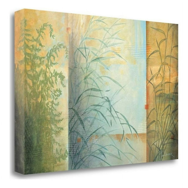 24" x 16" Ferns And Grasses by Don Li-Leger - Print On Canvas Fabric Multi-Color
