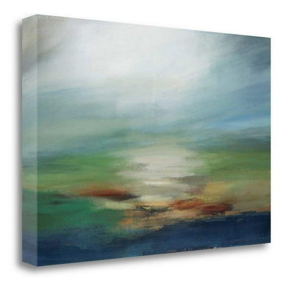 24" x 16" First Light by Stacy Daguiar - Print on Canvas Fabric Multi-Color