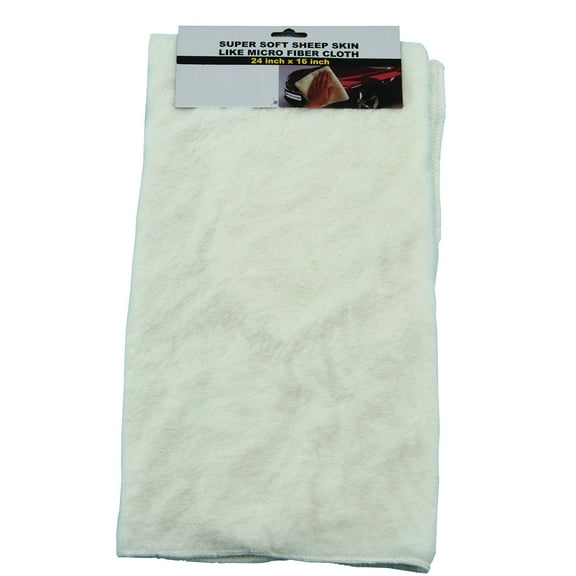 24" x 16" Super Soft Sheep Skin Cloth