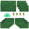 thumbnail image 1 of 24 x 16 in. 32 sq. ft. Artificial Boxwood Grass Wall Panels - 12 Piece, 1 of 1
