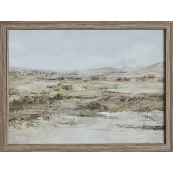 24" x 18" Abstract Landscape Framed Wall Decor by Ashland - Spring Home Decor