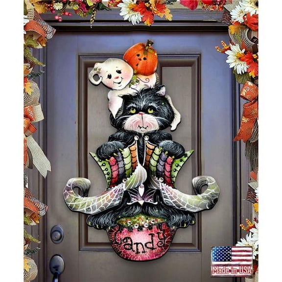 24 x 18 in. Spoooooky Boos Halloween Door Decor