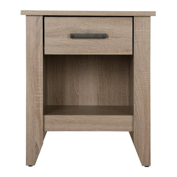 24 x 18 x 21 in. Lennox 1-Drawer Nightstand, Sandalwood