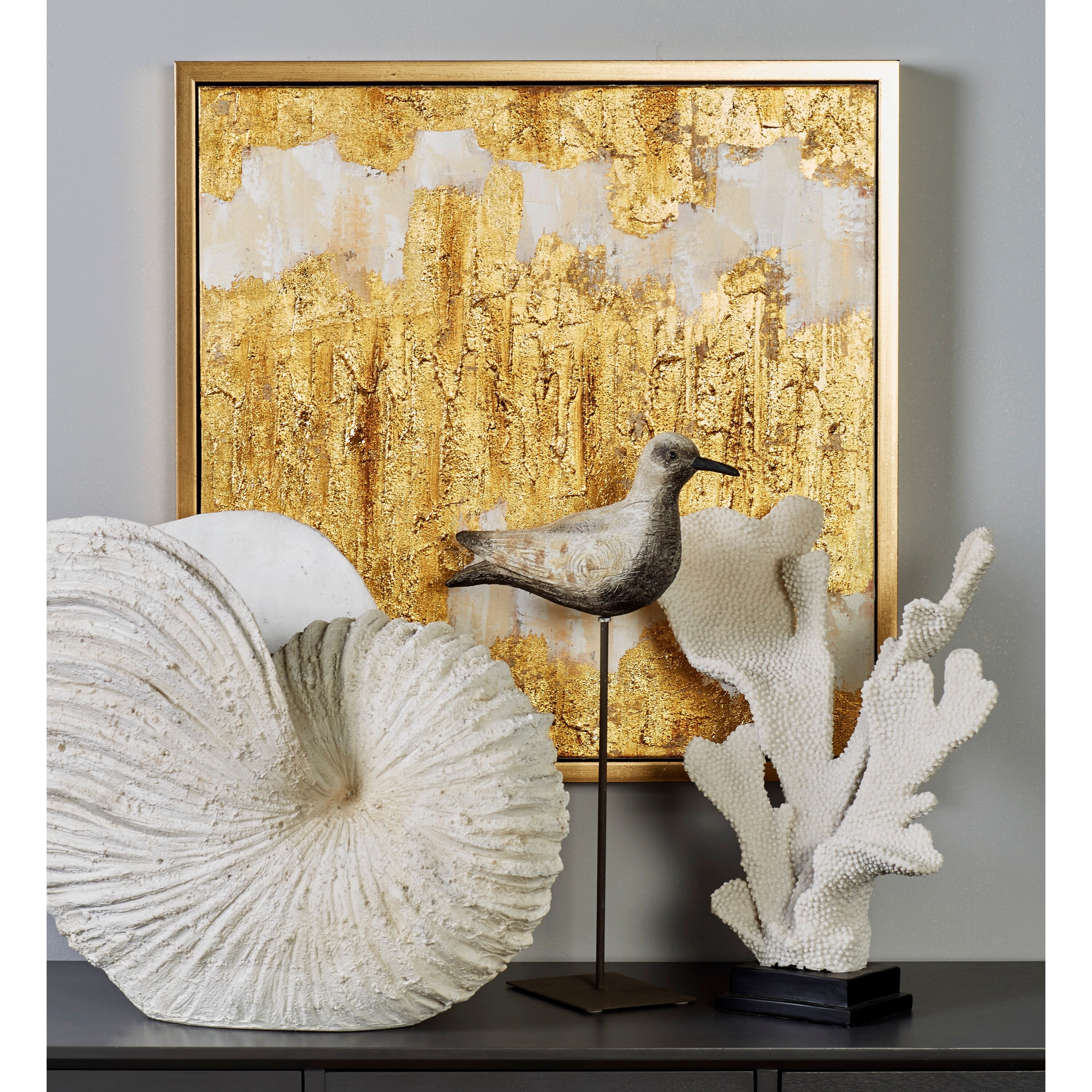 Gold frame wall art discount
