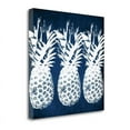 thumbnail image 1 of 24" x 24" Indigo Pineapple By Linda Woods - Print on Canvas Fabric Multi-Color, 1 of 2